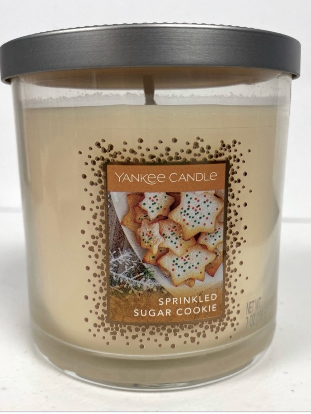 Yankee Candle Sprinkled Sugar Cookie candle 7 oz